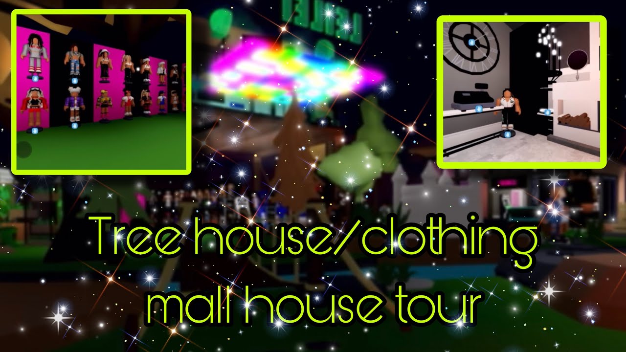 Tree house/ clothing mall house roblox YouTube