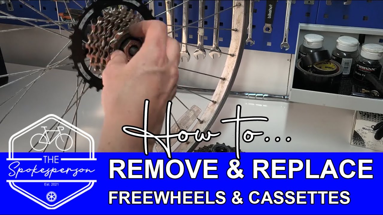 Freewheels & Cassettes - how to remove and replace - YouTube
