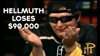 Phil Hellmuth's Flush Loses To QUADS (Nice Poker Hand)