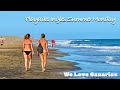Gran Canaria Playa del Ingles to Maspalomas Walking to the Sun 🌞