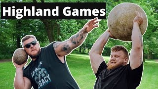 STRONGMEN TRY HIGHLAND GAMES 2022
