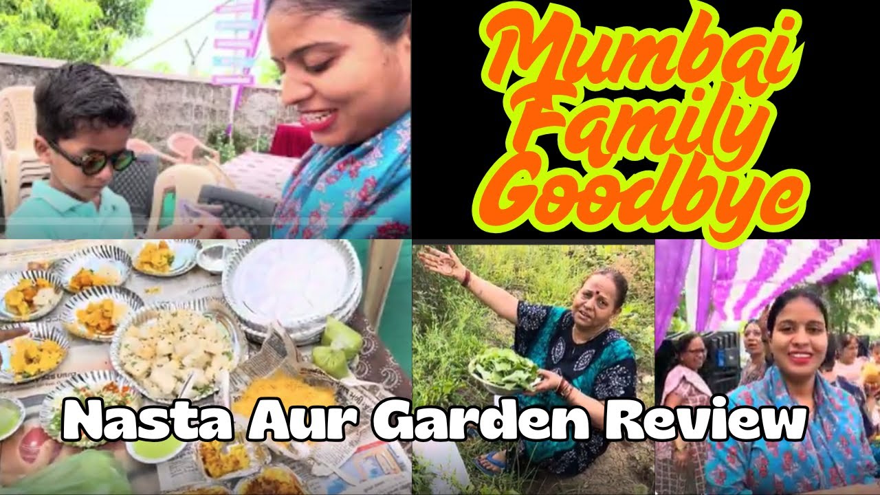 Gujarati Breakfast ke Maze | Mumbai Family ko Kiya Alvida | Reena Di #vlog 66
