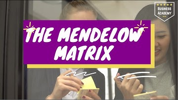 Mendelow Matrix