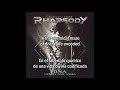 Turilli  lione rhapsody  dna lyrics  sub espaol