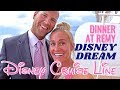 DISNEY CRUISE LINE VLOG:  Finally having Dinner at Remy onboard the Disney Dream