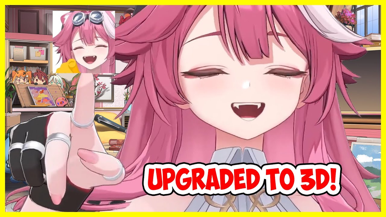 Raora finally can upgrade her meme pose to 3D