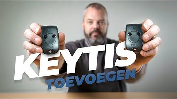 Zo koppel je een extra keytis 2 aan je rolluik met je bestaande Somfy keytis RTS afstandsbediening