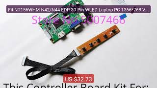 Fit NT156WHM-N42/N44 EDP 30-Pin WLED Laptop PC 1366*768 VGA 15... — Best Buy 2026 | Great Quality!