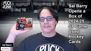 Puck Junk Box Break: 2024 25 SP Game Used Hockey Cards