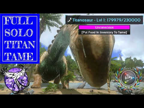 SOLO TITAN TAMING | Full Taming Process [S1E56] | ARK Survival Evolved Mobile