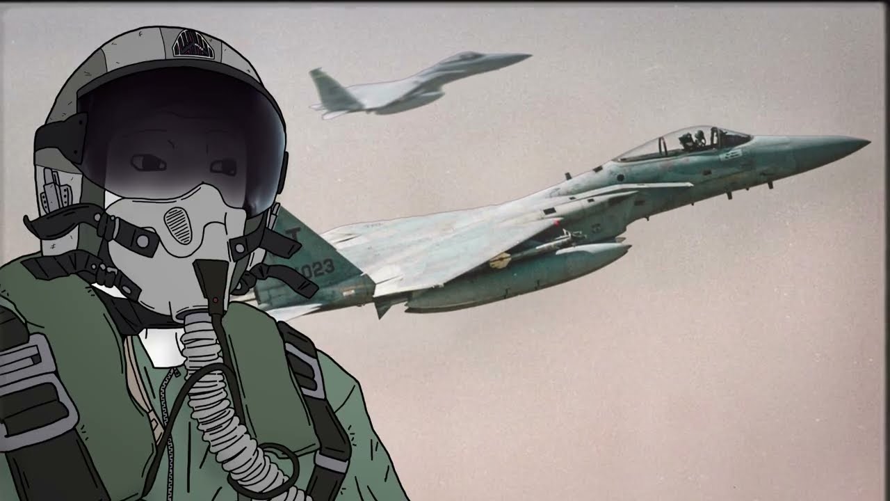 Macarena but you're engaging MiG 29s in your F 15 over Iraq