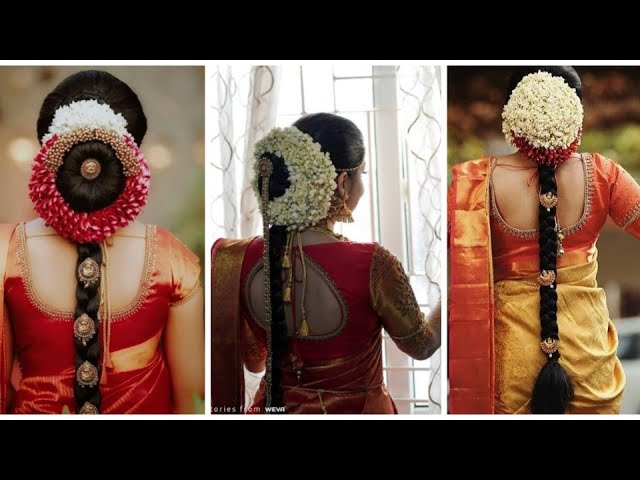 32 Magnificent South Indian Bridal Hairstyles - ShaadiWish