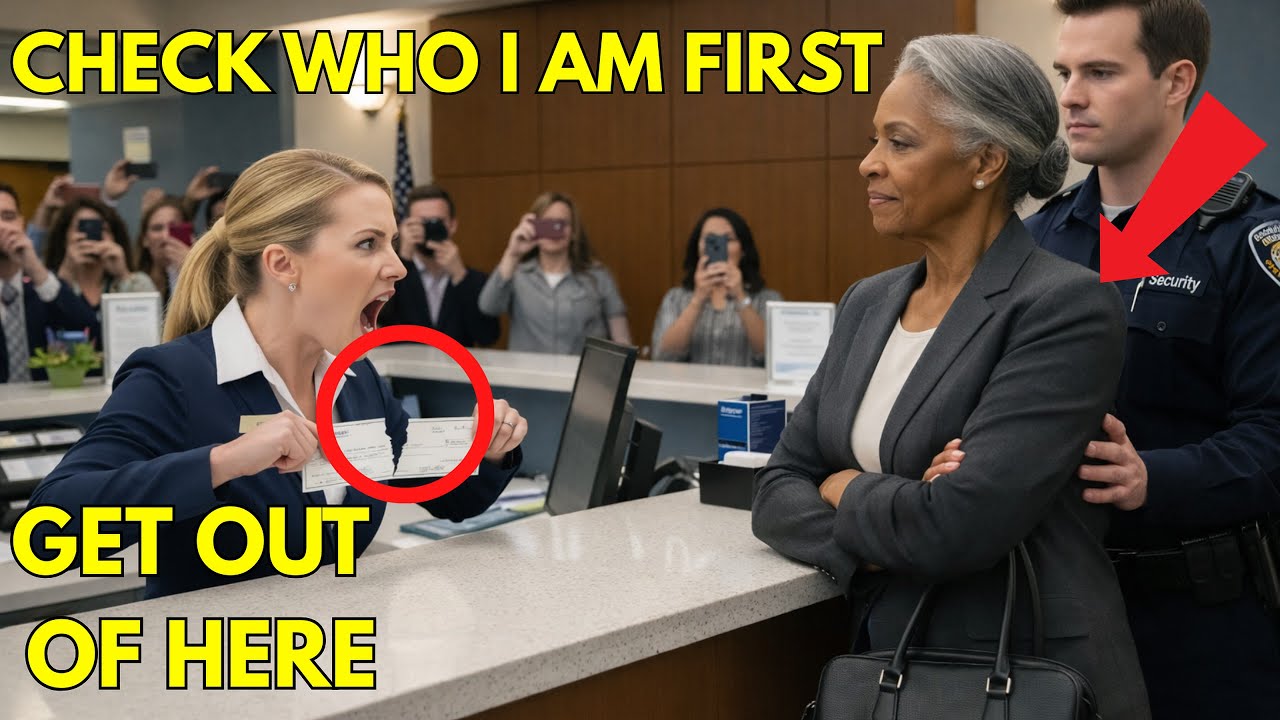 Bank Teller Rips Up Black Woman’s Check — Unaware Her Son Is the CEO of the Bank