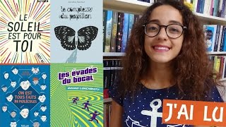 J'AI LU | Le soleil est pour toi • Le complexe du papillon • Les évadés du bocal • ... molécules