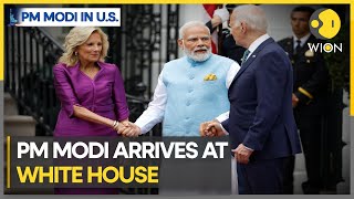 Indian PM Modi arrives at White House on maiden state visit | PM Modi in US | WION News