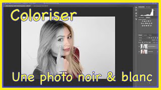 * Coloriser une photo noir et blanc * Tuto photoshop