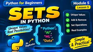 Why You Should Be Using Python Sets (Right Now)