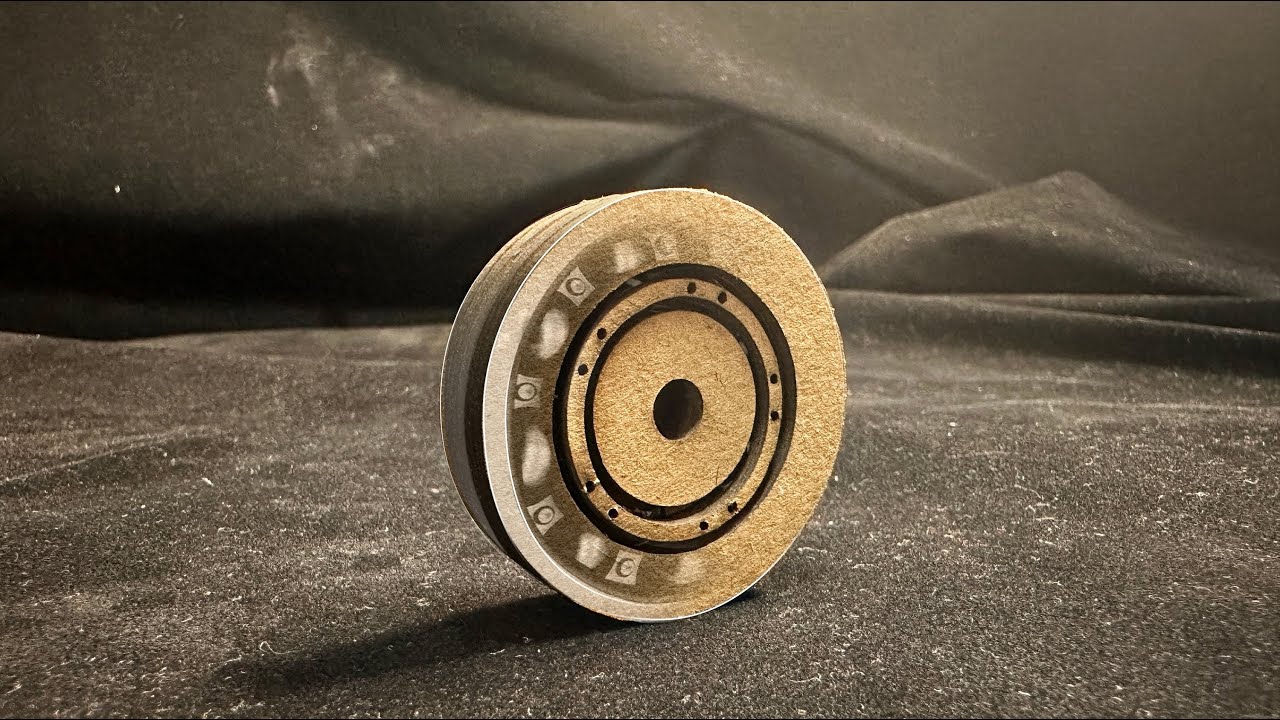 DIY Cardboard Ball Bearing Crafting a Cardboard Mechanical Ball