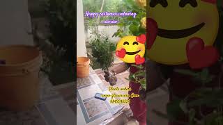 happy customer review #unboxing#home delivery #plants#dharmapuri