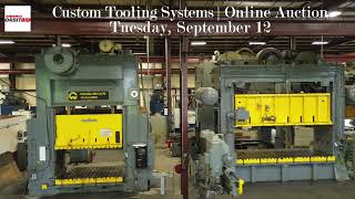 Custom Tooling Systems | Online Auction | Orbitbid