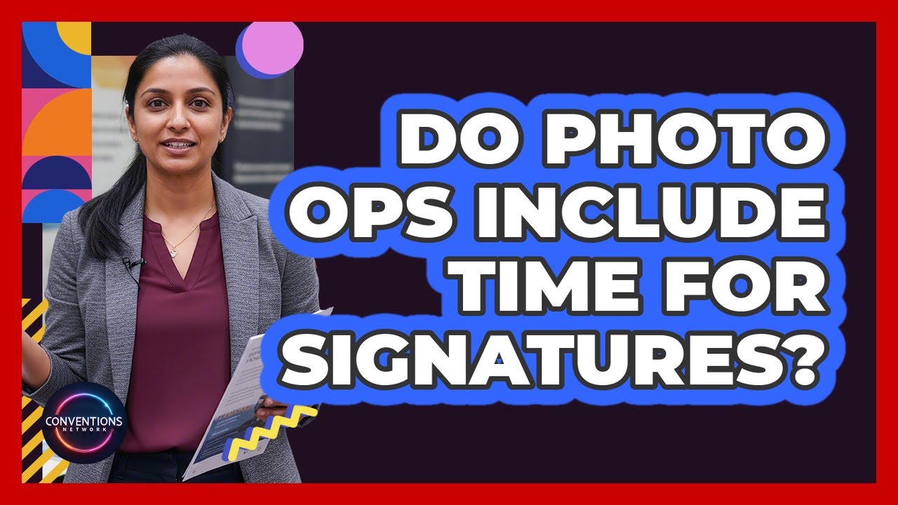 Do Photo Ops Include Time For Signatures?
