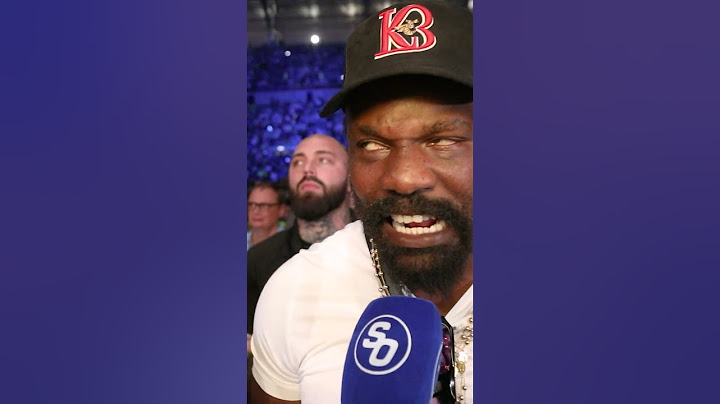 Derek Chisora 'F******G UPSET!!' after Usyk TKO WIN | #Shorts