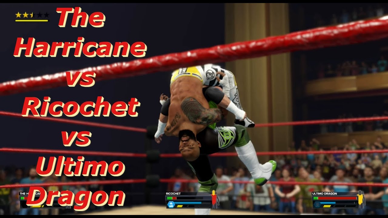 The Harricane vs Ricochet vs Ultimo Dragon: Lucha Underground Week 2 ...