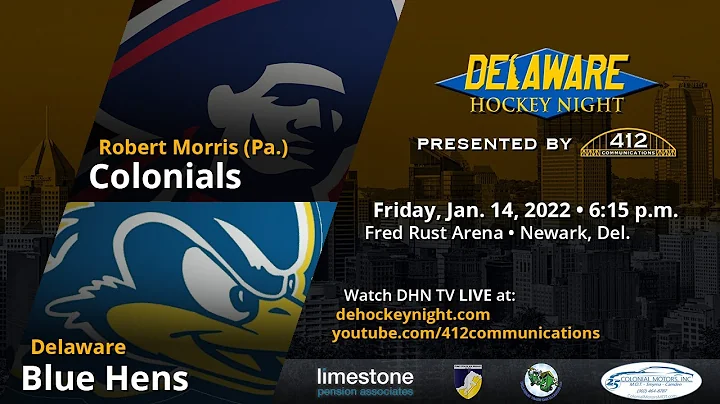 Delaware Hockey Night - Robert Morris (Pa.) at Del...