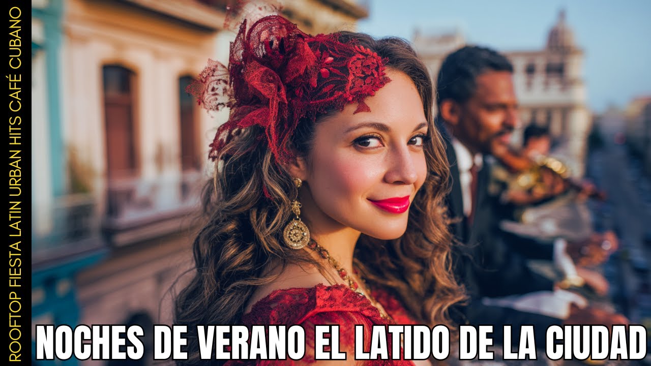🔥Noches De Verano Latido De La Ciudad - Rooftop Fiesta Latin Urban Hits | Café Cubano Summer Nights