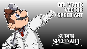 Dr. Mario Speed Art | Super Smash Bros. Ultimate Fighter 18/89