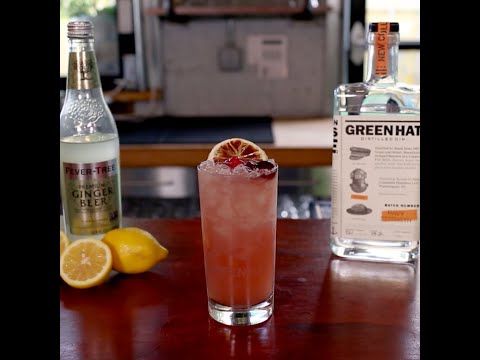 Green Hat Gin Cranberry Sauced Cocktail Recipe - video from Green Hat Gin