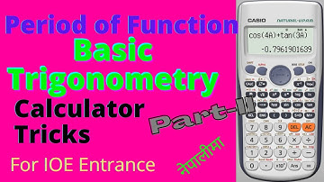 Period of Function | Calculator Tricks | Basic trigonometry part - II