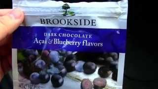 Brookside Dark Chocolate Acai and Blueberry Snack review