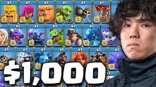 3 Star with EVERY Troop, Win $1,000!