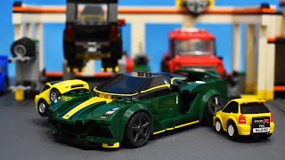 Build a Lotus Evija - Lego StopMotion