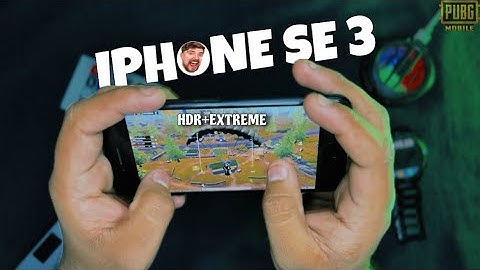 PUBG Mobile on iPhone SE 3 (2022) | FPS, Graphics & Battery Test | PUBG New Update 4.1