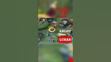 Lukas versus Arlot. Visit vaughnito.blogspot.com to counter Lukas. #mlbbnewhero #Lukas #MLBB