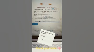 very very important sequence and series pyq for csir net, gate, nbhm, tifr and iit jam mathematics