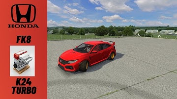 Live For Speed||Honda TypeR Fk8||K24 Turbo