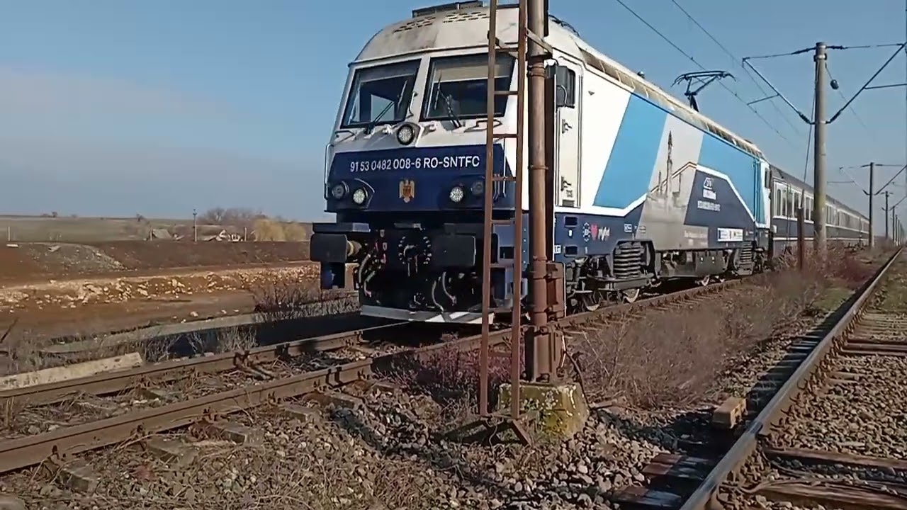 Plecare Din Vinga Hm Trenul Elasmo 008 - 6 IR 73 Budapesta Keleti - București Nord 