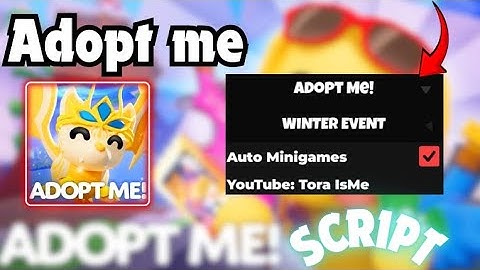 [❄️WINTER EVENT] Adopt Me Script Hack • Auto Farm Gingerbread