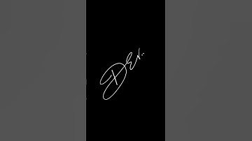 Dev name signature style #signoartist #signature #dev