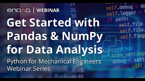 NumPy & Pandas for Data Analysis: Python for Mecha...