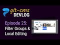 Plenti CMS Devlog (ep 25): Filter Groups & Local Editing