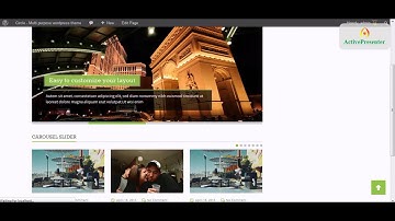 Setup Circle Theme - Magazine Home page style