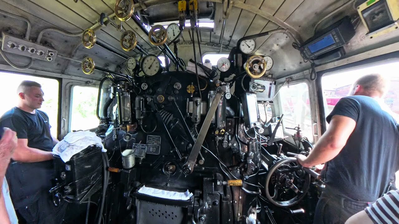 Поездка в кабине водителя DR 86 1333-3