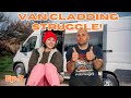 Van Ceiling Nightmare! Cladding Over Thick Insulation | Van Build DIY