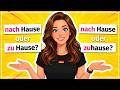 Немецкий с нуля: Разница между zu Hause и nach Hause в немецком языке 🚀🇩🇪