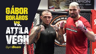 Mma Drills L Gábor Boráros Vs. Attila Végh L Tréning L Gymbeam