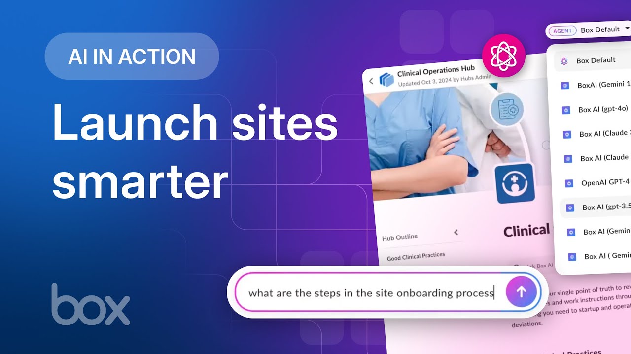 How Box AI accelerates clinical site onboarding processes | Box AI in Action